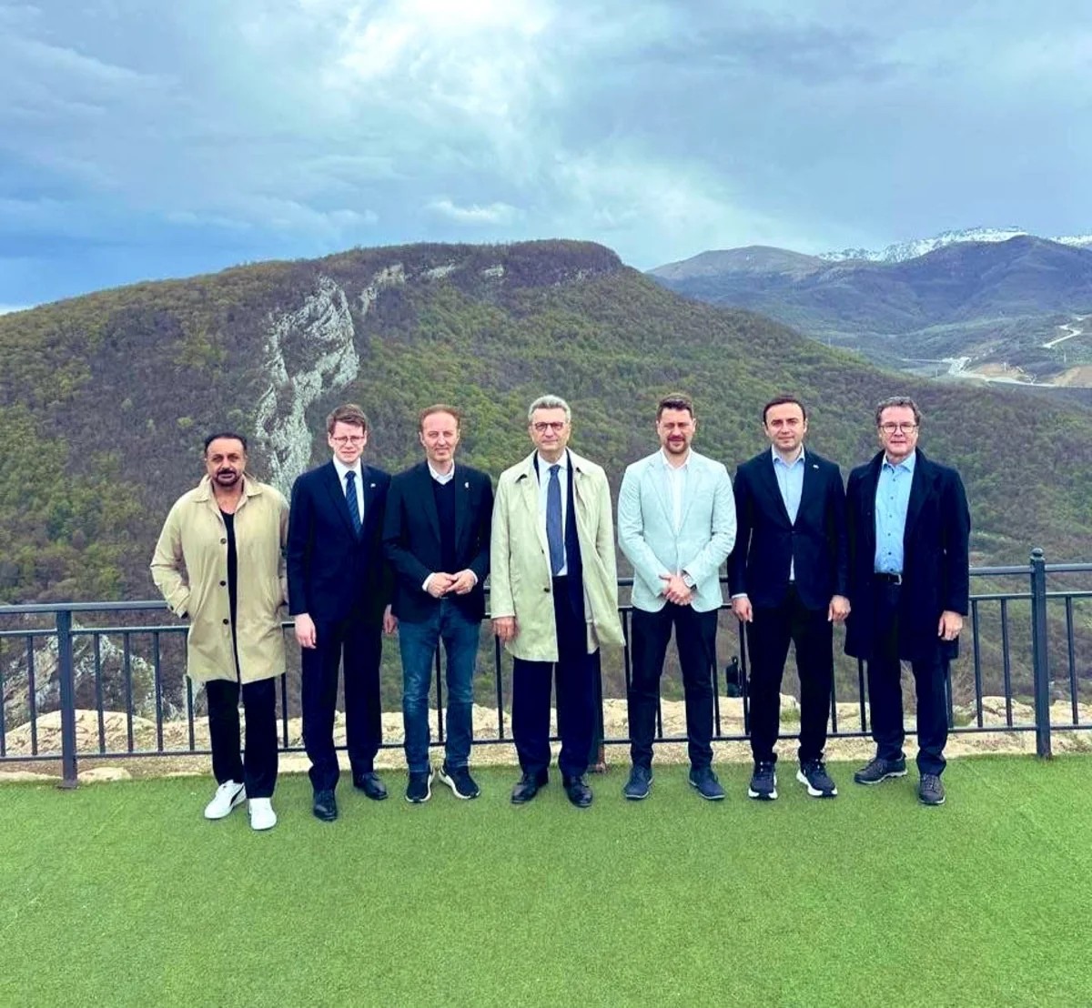 Bundestaqın nümayəndə heyəti Şuşa və Xankəndidə olub - FOTO