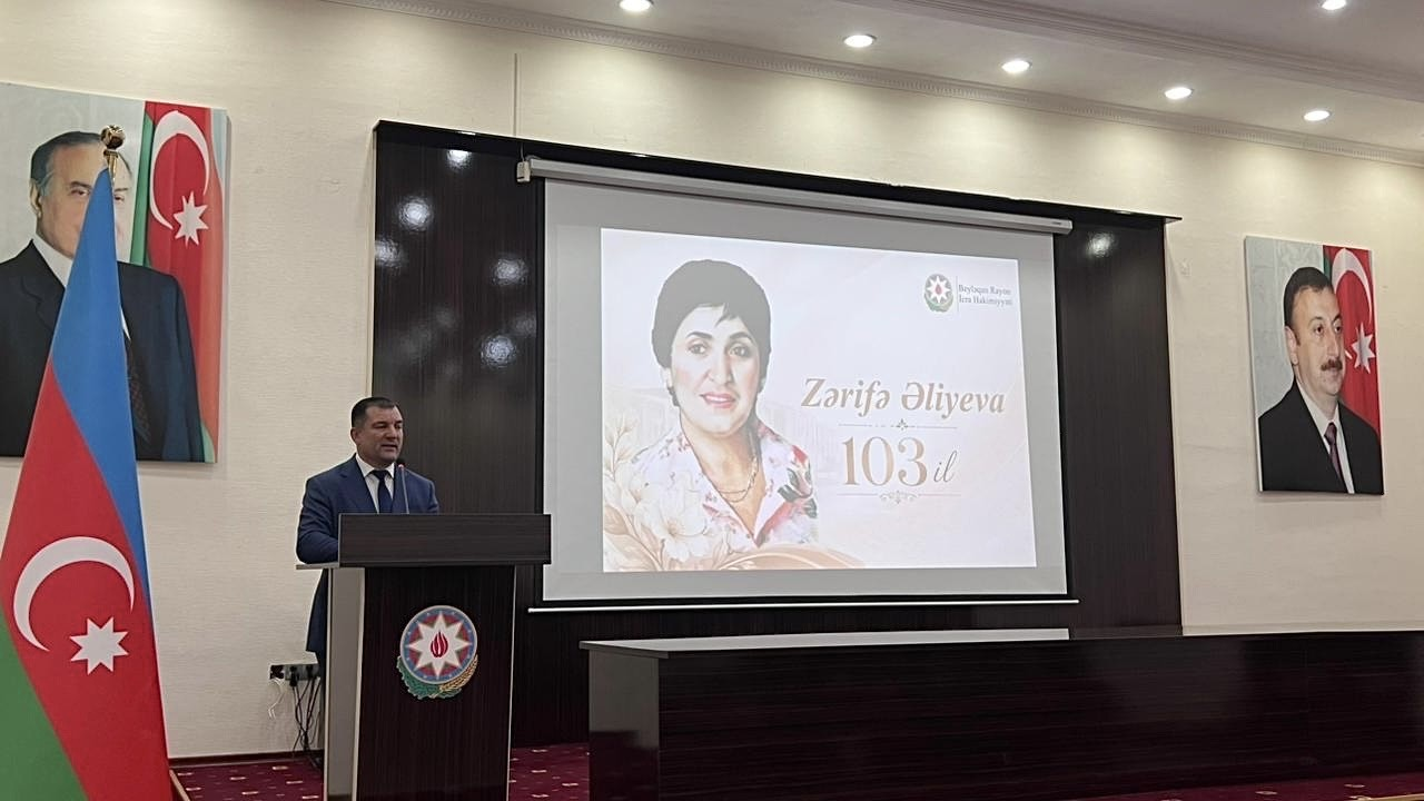 Beyləqanda Zərifə Əliyevanın 103 illiyi qeyd olunub - FOTOLAR