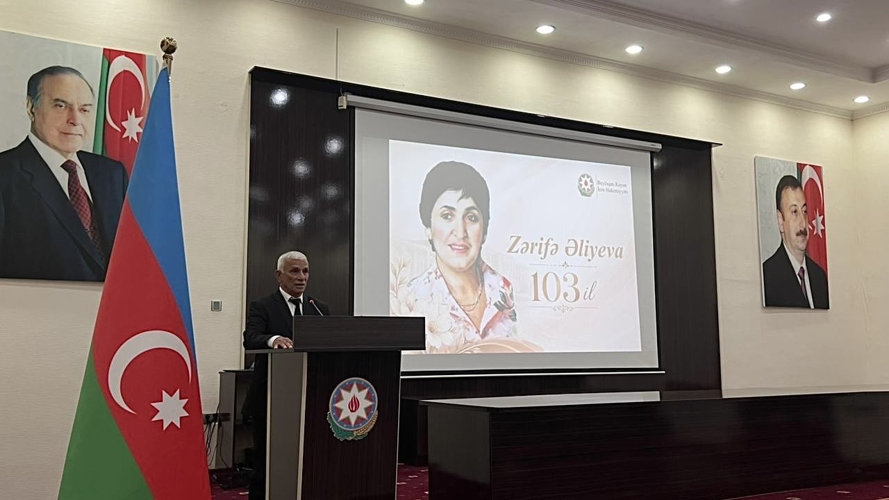 Beyləqanda Zərifə Əliyevanın 103 illiyi qeyd olunub - FOTOLAR