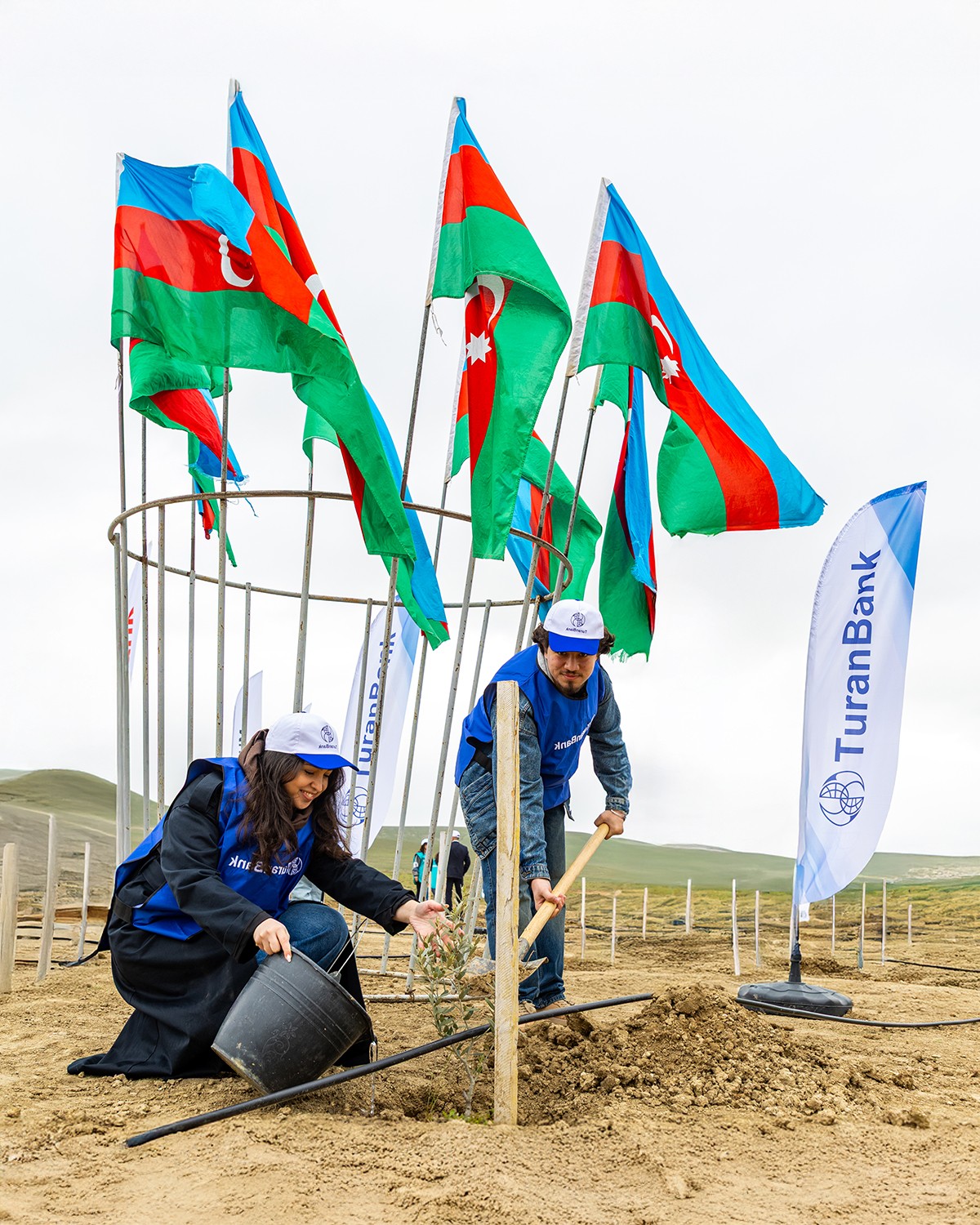 TuranBank-dan “Yaşıl gələcəyə” növbəti addım: 1 milyon ağac hədəfi (FOTOLAR)