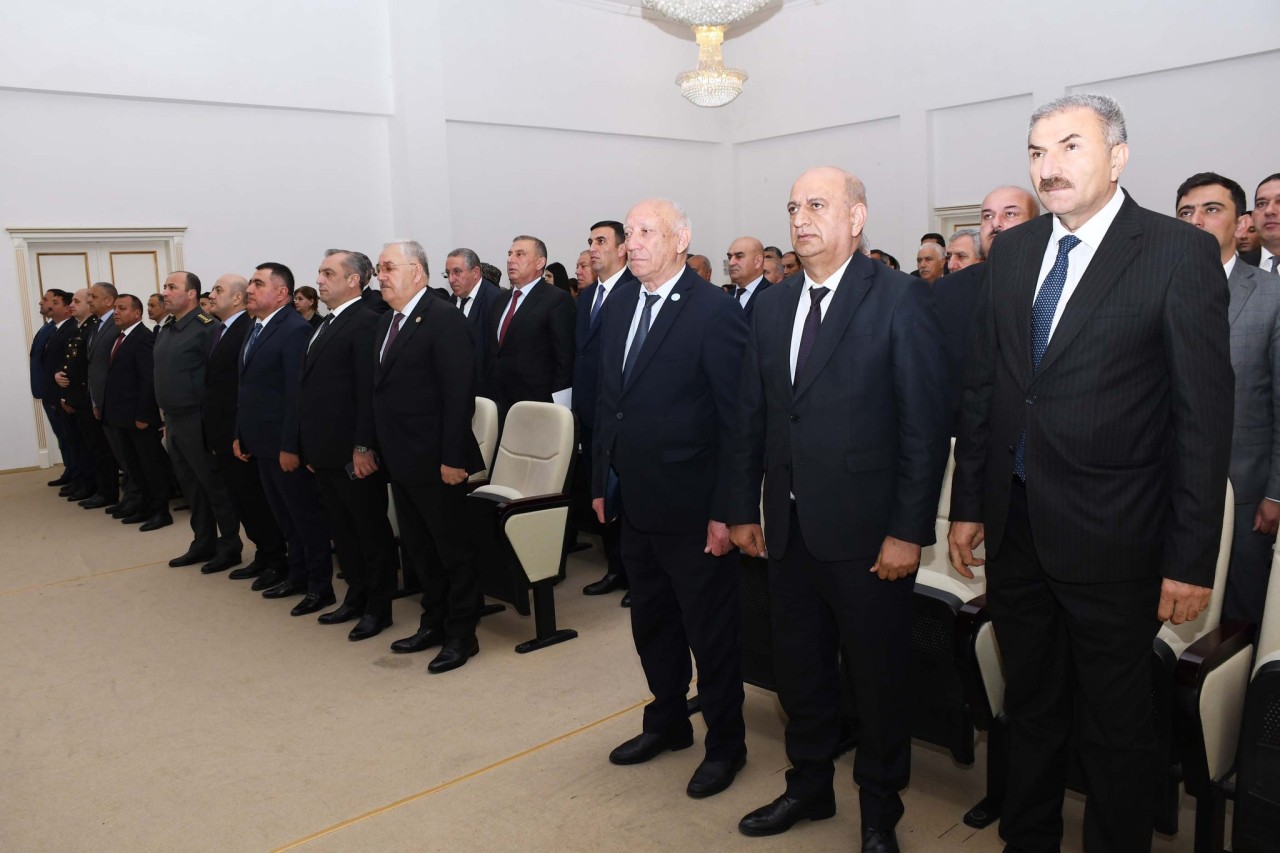 Ağdamda Zərifə Əliyevanın 103 illiyinə həsr olunmuş tədbir keçirilib - FOTOLAR