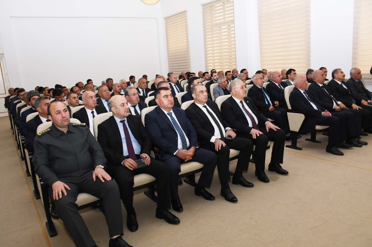 Ağdamda Zərifə Əliyevanın 103 illiyinə həsr olunmuş tədbir keçirilib - FOTOLAR