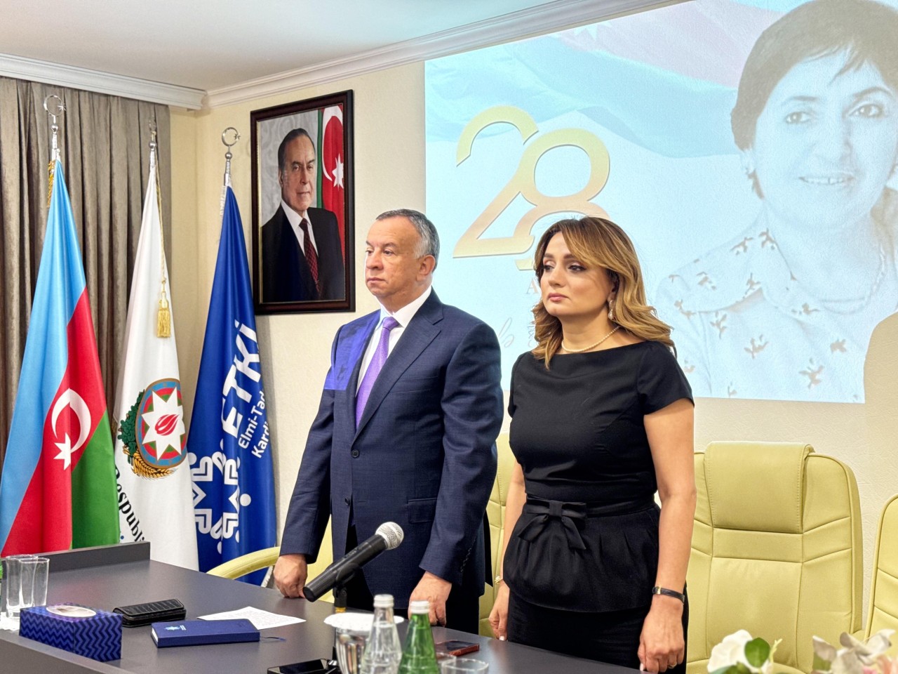 Zərifə Əliyevanın anadan olmasının 103-cü ildönümü qeyd edildi - FOTOLAR