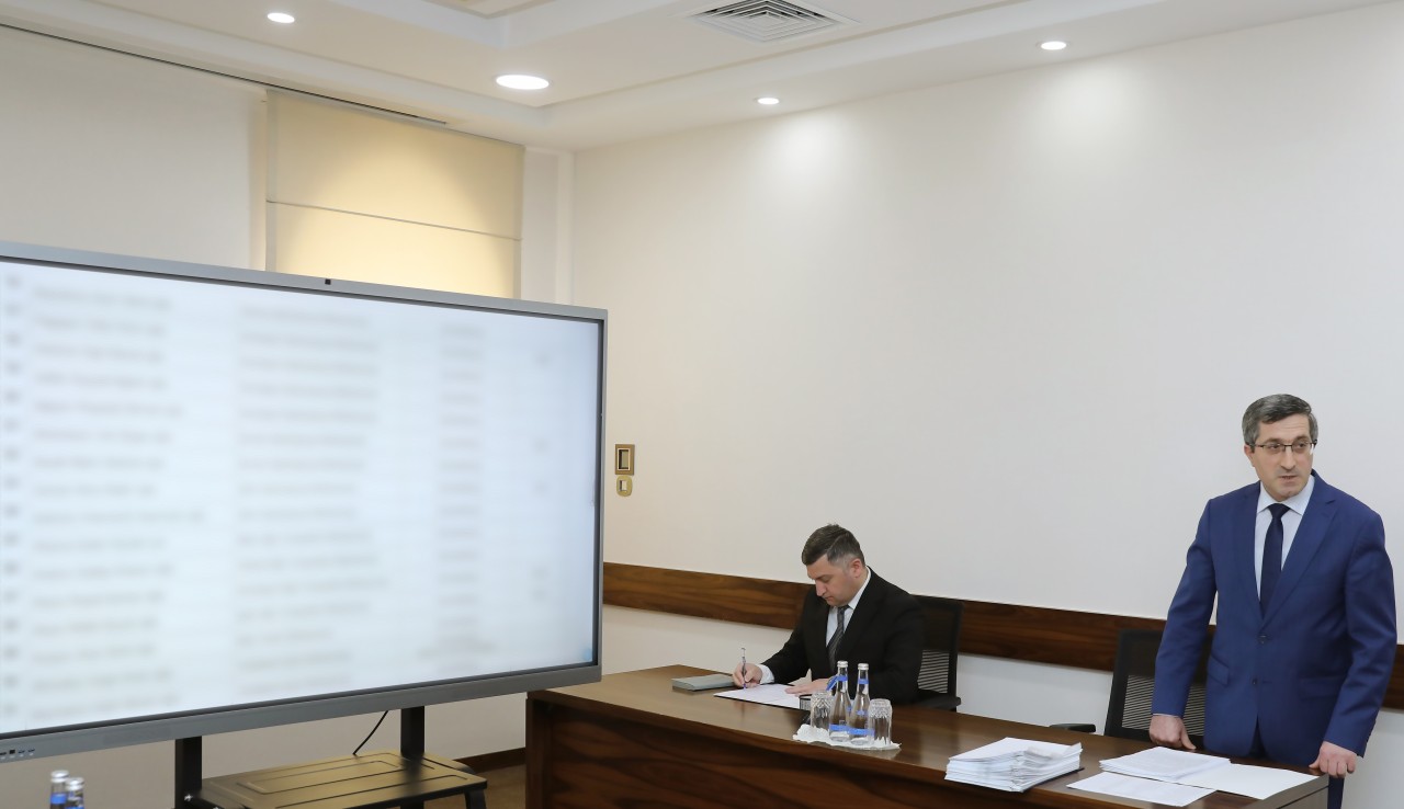 Məhkəmə-Hüquq Şurasının növbəti iclası keçirildi - FOTO