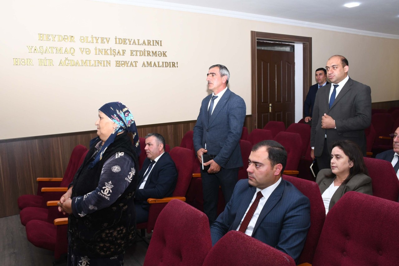 Ağdam RİH-də vətəndaşların növbəti qəbulu keçirilib - FOTOLAR