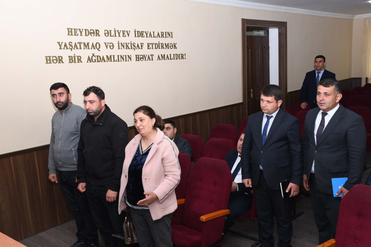 Ağdam RİH-də vətəndaşların növbəti qəbulu keçirilib - FOTOLAR