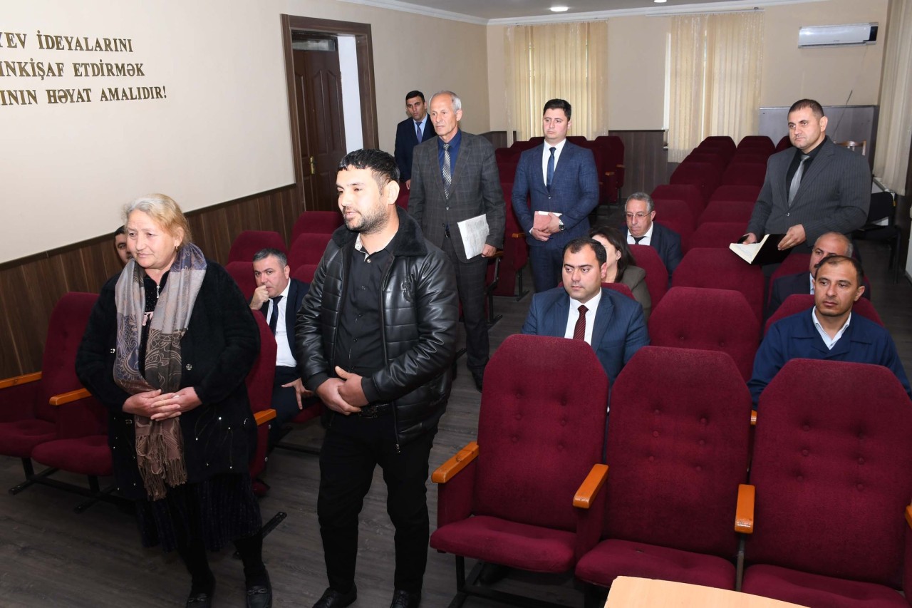 Ağdam RİH-də vətəndaşların növbəti qəbulu keçirilib - FOTOLAR