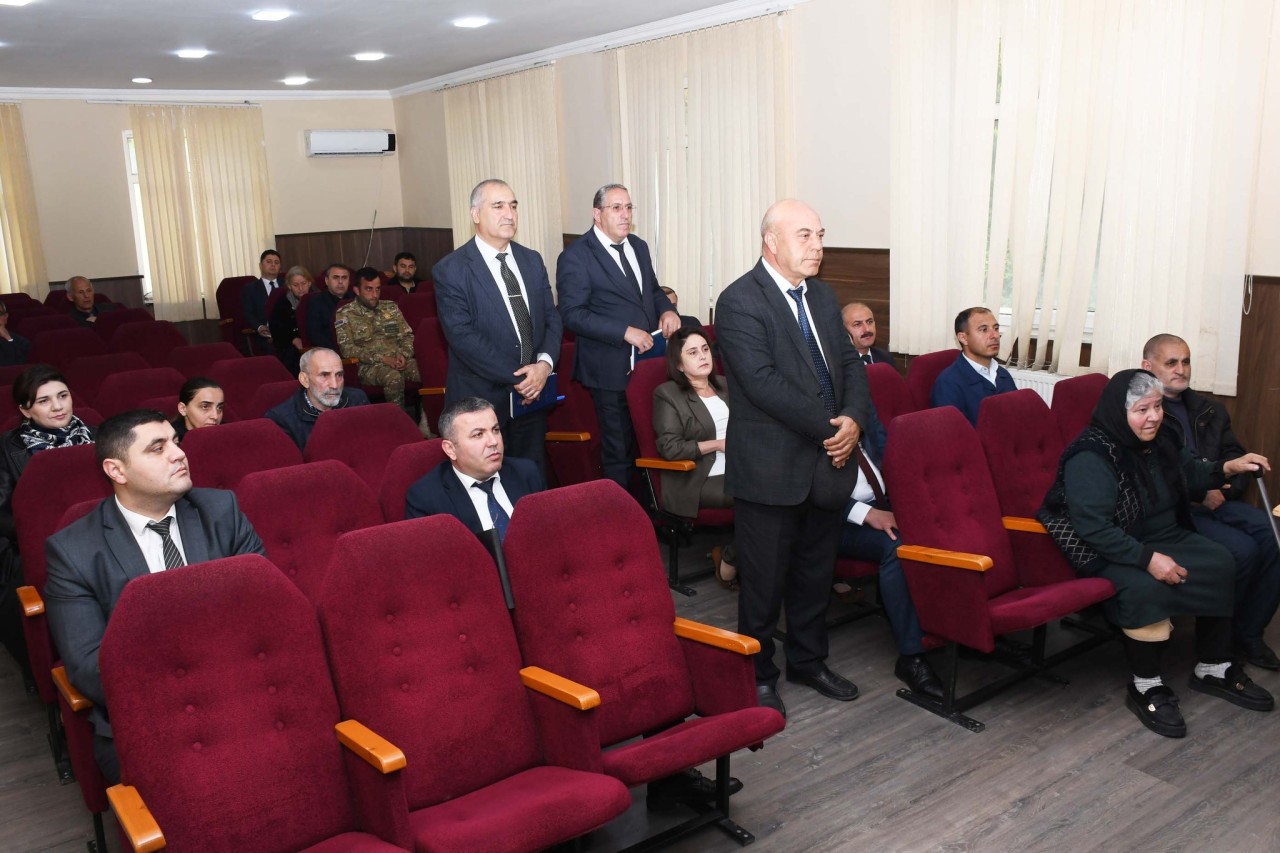 Ağdam RİH-də vətəndaşların növbəti qəbulu keçirilib - FOTOLAR