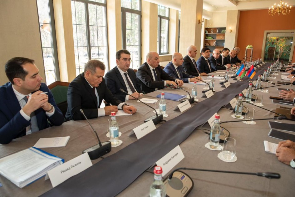 Delimitasiya üzrə layihələr razılaşdırıldı - FOTOLAR