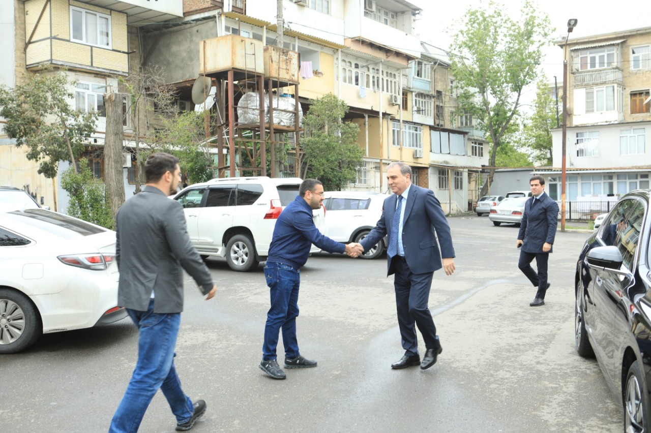 Gəncədə “ABAD məhəllə” layihəsi həyata keçirilir - FOTOLAR