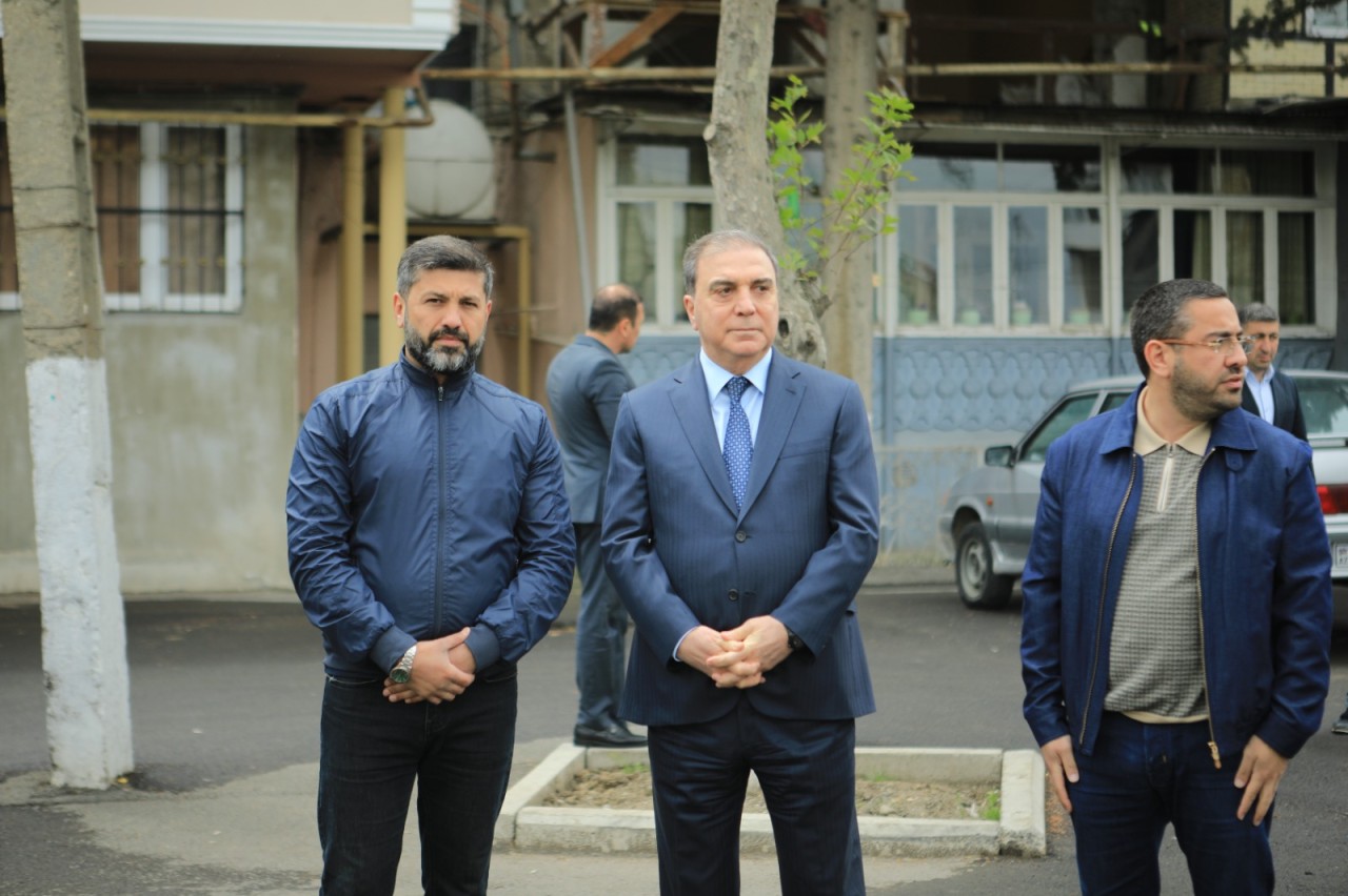 Gəncədə “ABAD məhəllə” layihəsi həyata keçirilir - FOTOLAR
