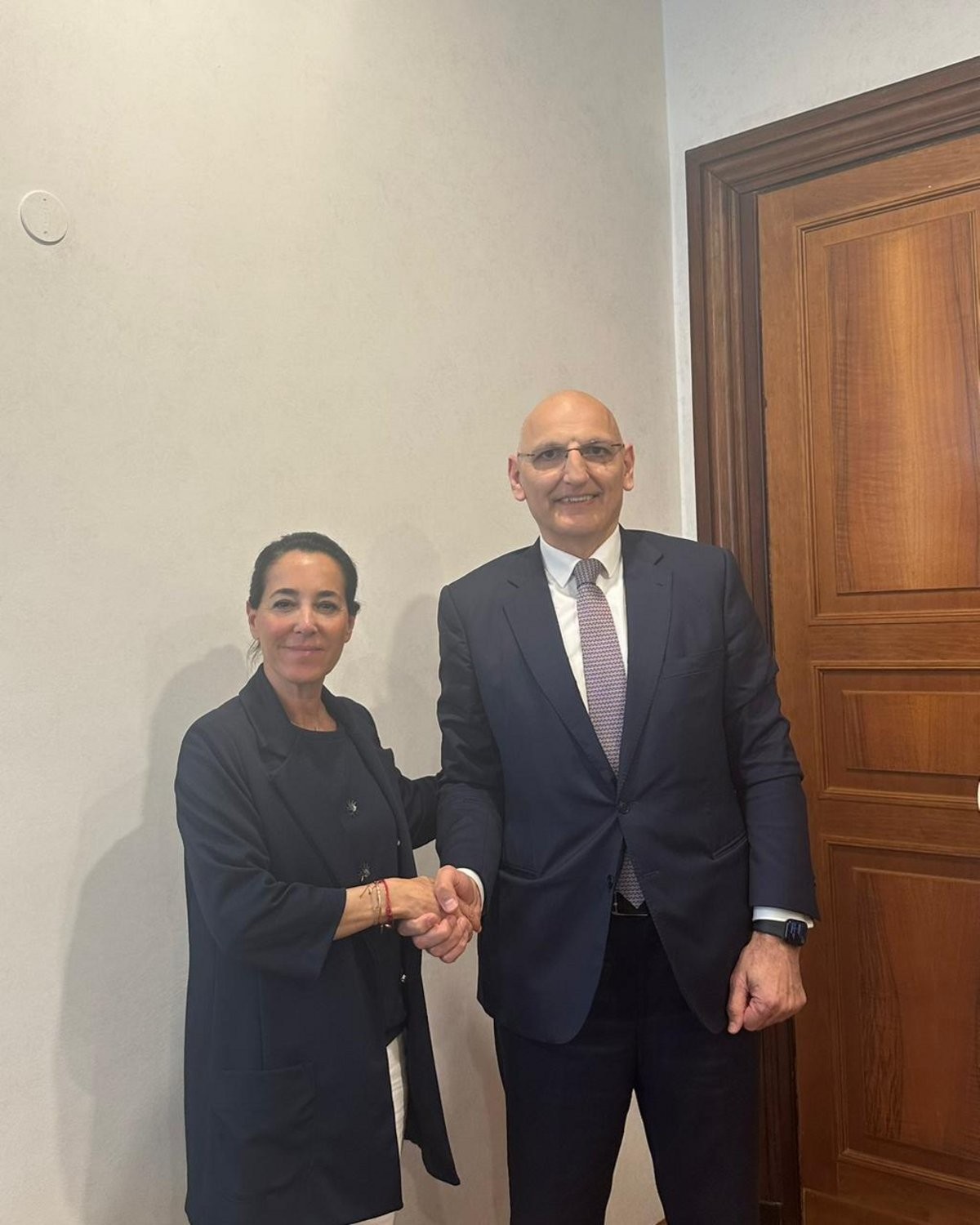 Elçin Əmirbəyov İtaliyada görüşlər keçirdi - FOTOLAR