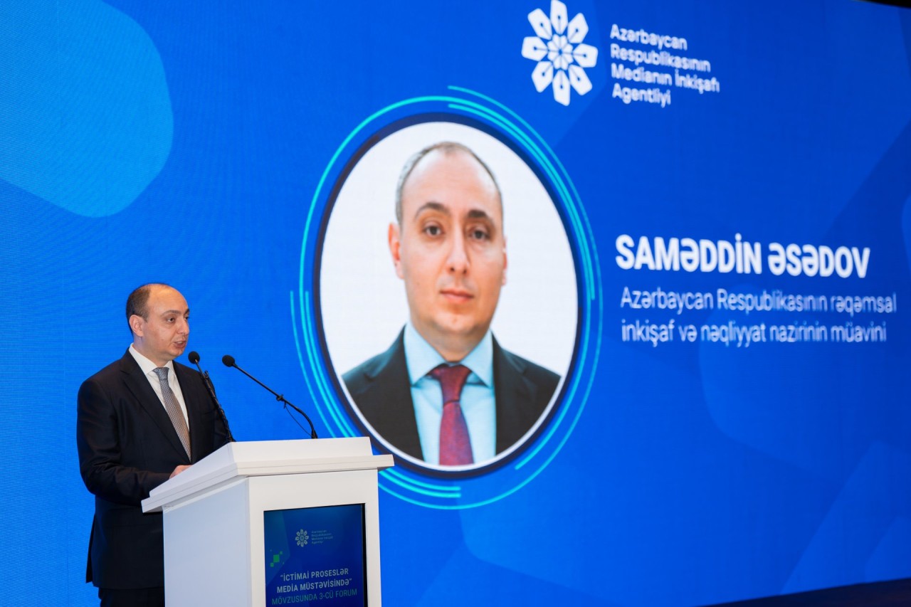 MEDİA-nın təşkilatçılığı III Forumun açılış mərasimi keçirilib - FOTOLAR