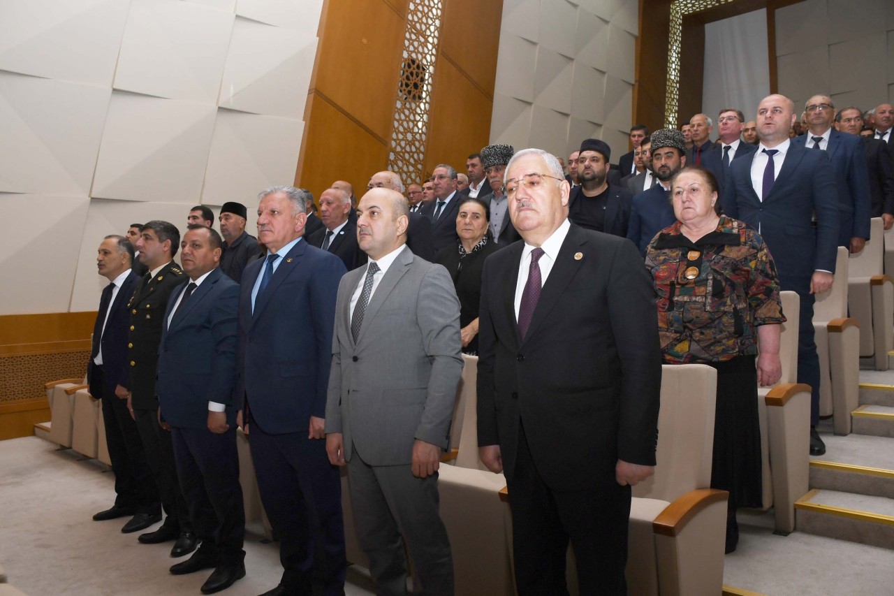Ağdamda Baxşeyiş Paşayevin 90 illik yubileyi qeyd edildi - FOTOLAR