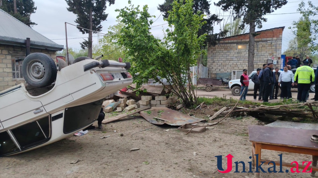 Tovuzda avtomobil azyaşlını vurub, daha sonra aşıb - FOTO