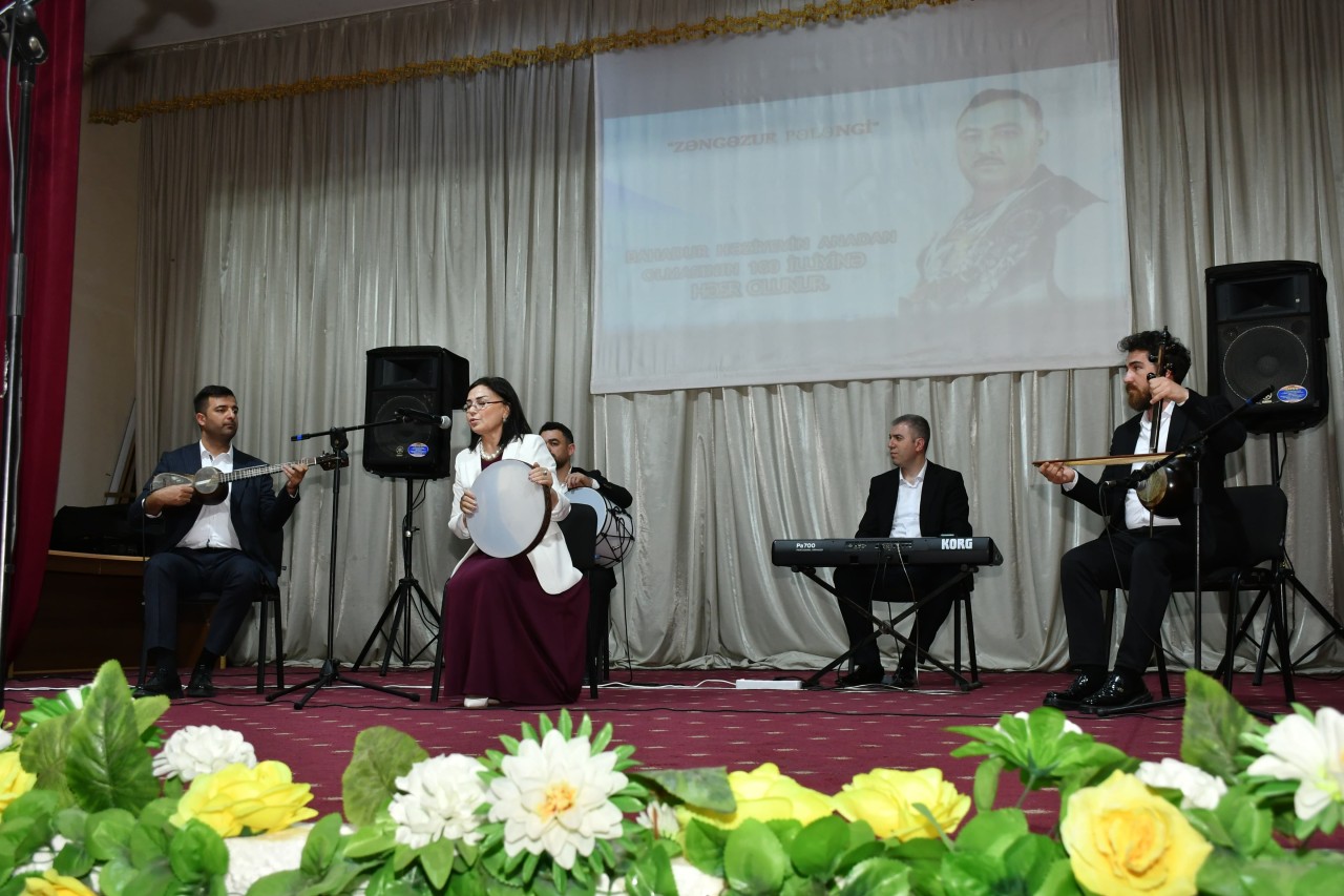 Qubadlı RİH-in təşkilatçılığı ilə Bahadur Həziyevin yubileyi keçirildi - FOTOLAR