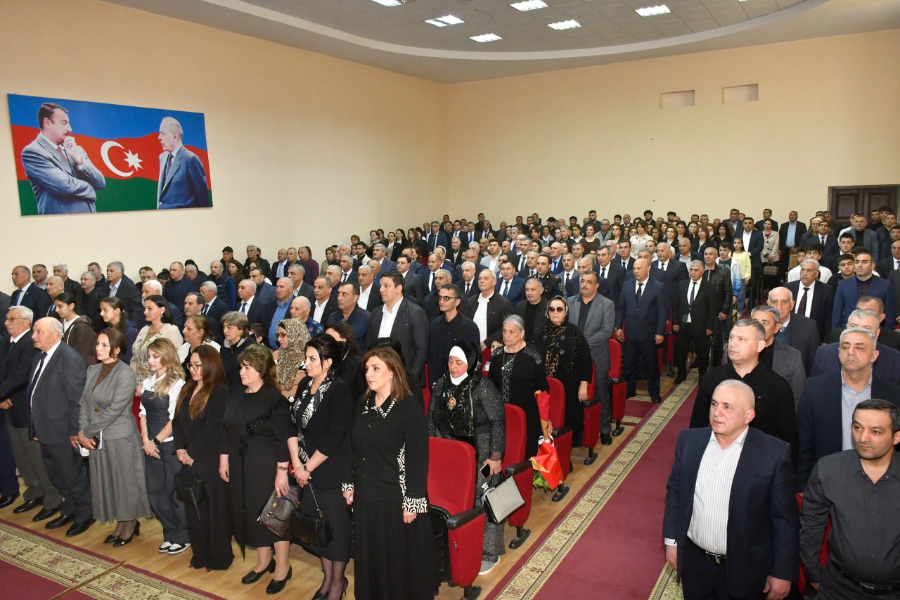 Qubadlı RİH-in təşkilatçılığı ilə Bahadur Həziyevin yubileyi keçirildi - FOTOLAR