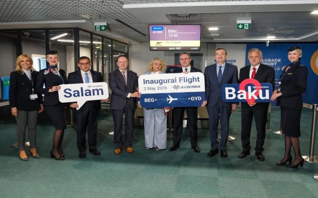 Bakı və Belqrad birbaşa uçuşlara başladı