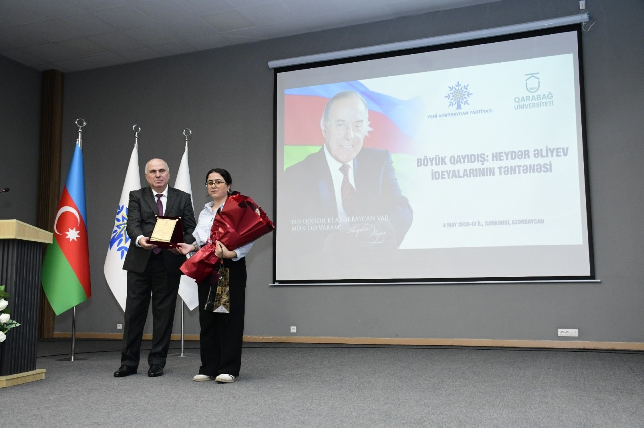 “Böyük Qayıdış: Heydər Əliyev ideyalarının təntənəsi” mövzusunda tədbir keçirilib - FOTOLAR