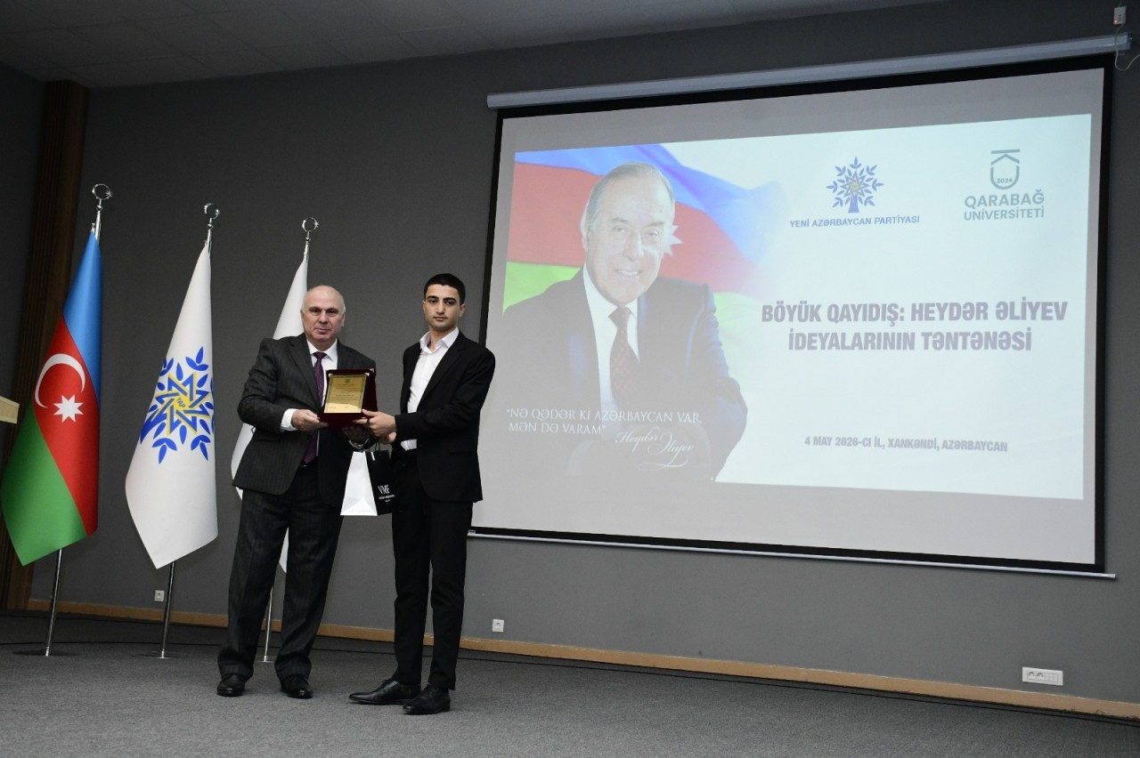 “Böyük Qayıdış: Heydər Əliyev ideyalarının təntənəsi” mövzusunda tədbir keçirilib - FOTOLAR