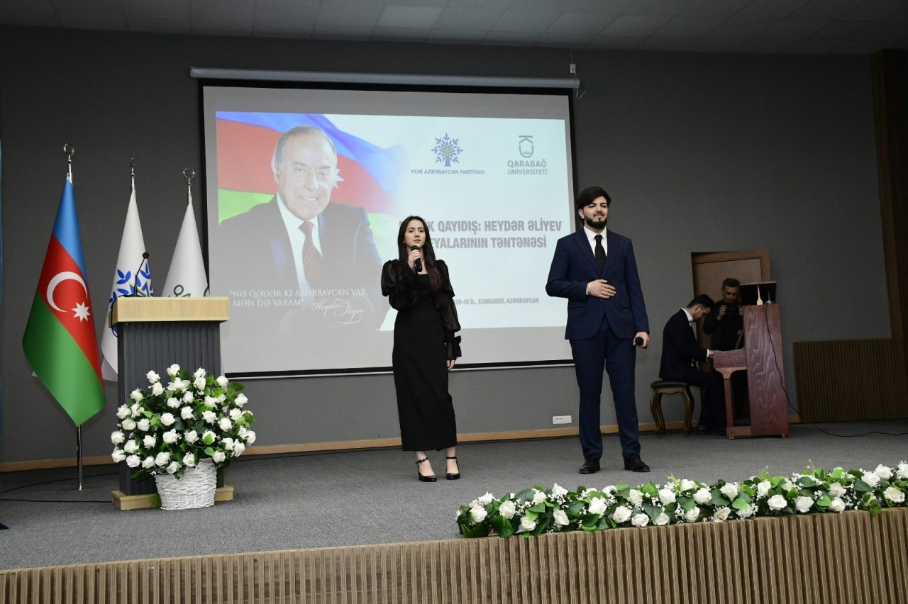 “Böyük Qayıdış: Heydər Əliyev ideyalarının təntənəsi” mövzusunda tədbir keçirilib - FOTOLAR