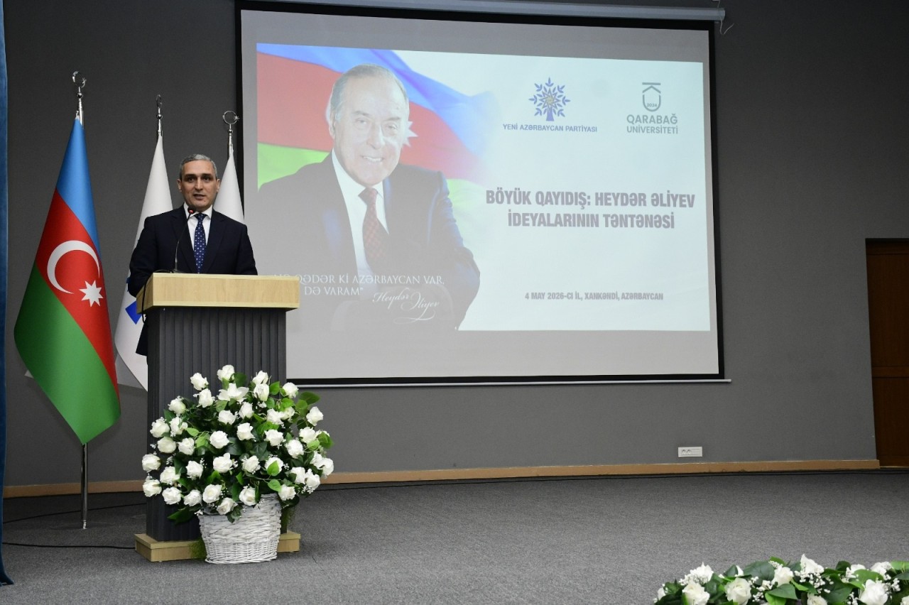 “Böyük Qayıdış: Heydər Əliyev ideyalarının təntənəsi” mövzusunda tədbir keçirilib - FOTOLAR