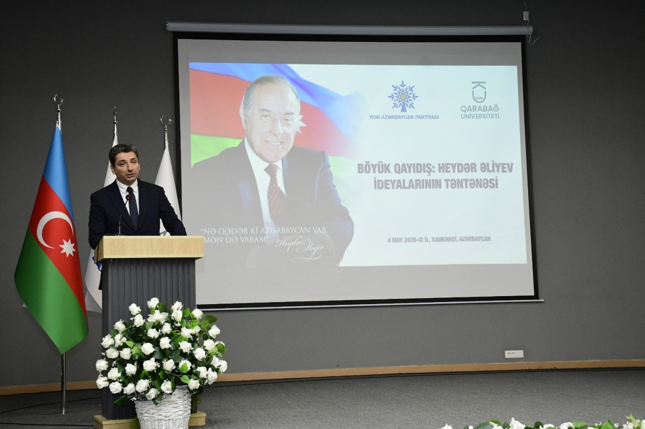 “Böyük Qayıdış: Heydər Əliyev ideyalarının təntənəsi” mövzusunda tədbir keçirilib - FOTOLAR