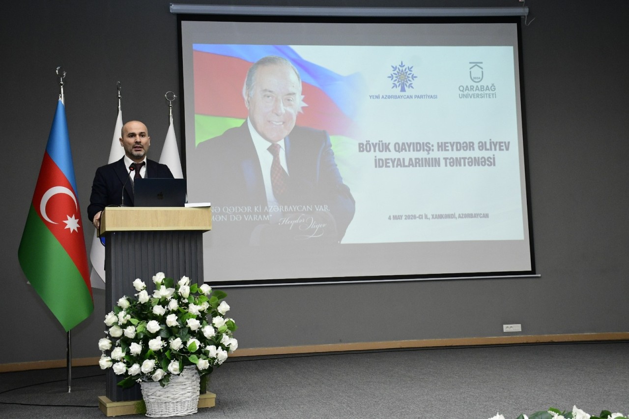 “Böyük Qayıdış: Heydər Əliyev ideyalarının təntənəsi” mövzusunda tədbir keçirilib - FOTOLAR