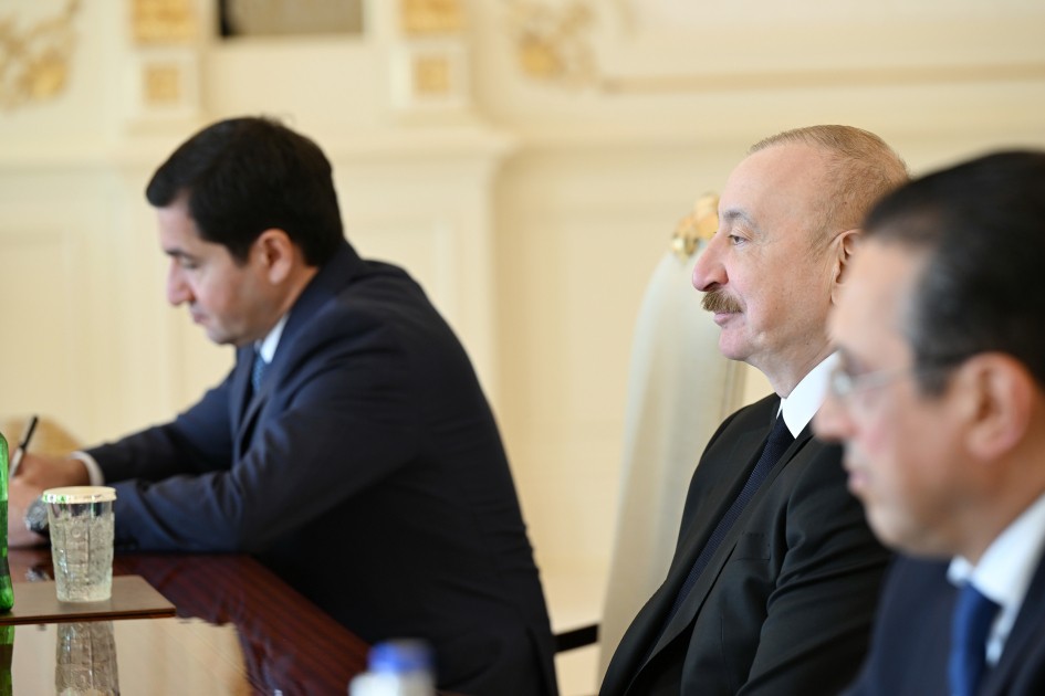 İlham Əliyev Martin Çunqonqu qəbul etdi - FOTOLAR