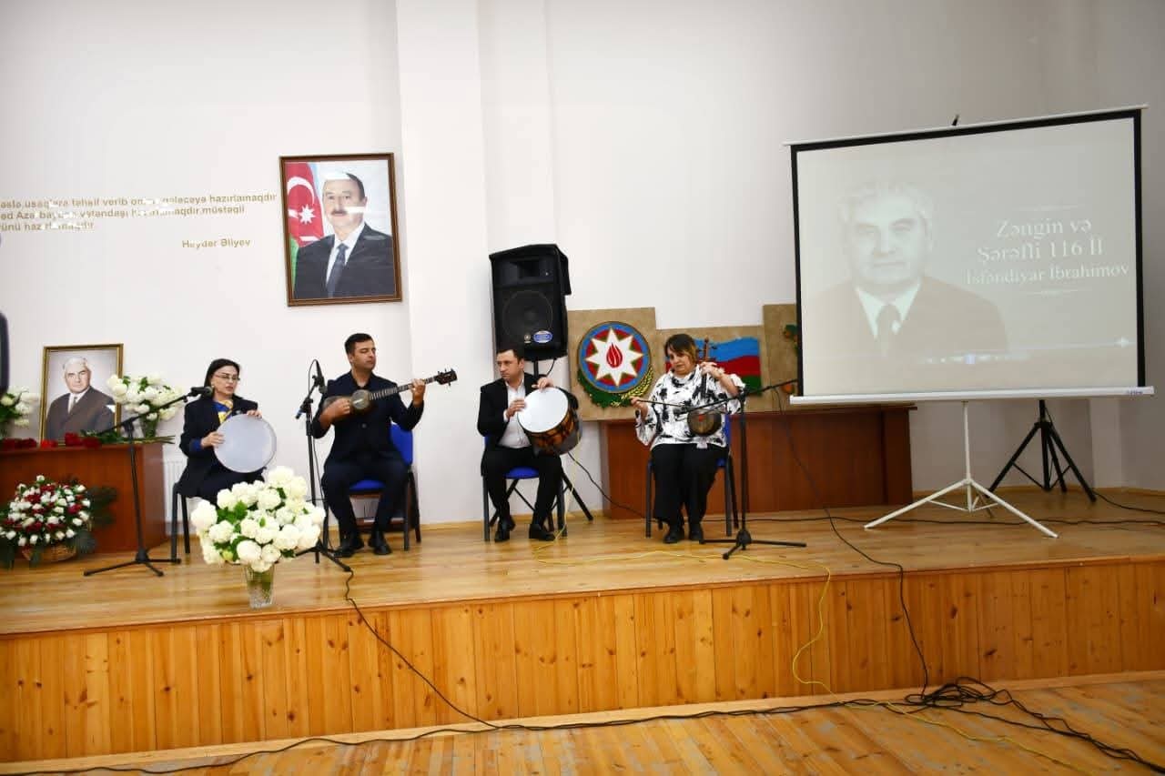 İsfəndiyar İbrahimovun xatirəsinə həsr olunmuş tədbir keçirildi - FOTOLAR