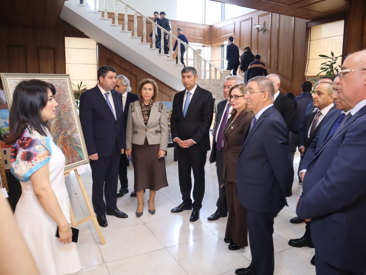 YAP Yasamal rayon təşkilatı Heydər Əliyevin 103 illiyi ilə bağlı tədbir keçirdi - FOTOLAR