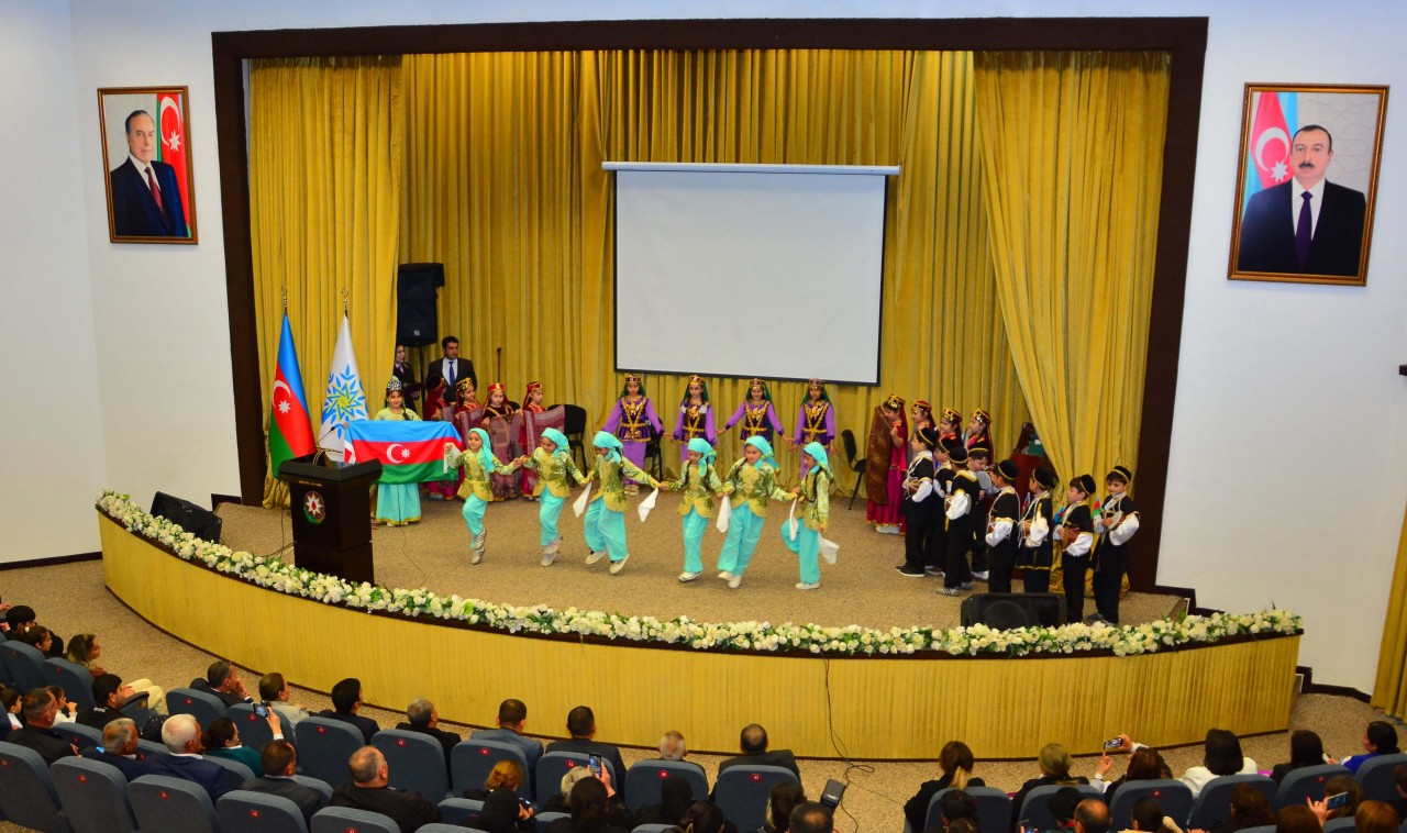 Ağstafada Heydər Əliyevin 103-cü ildönümünə həsr olunmuş tədbiri keçirilib - FOTOLAR