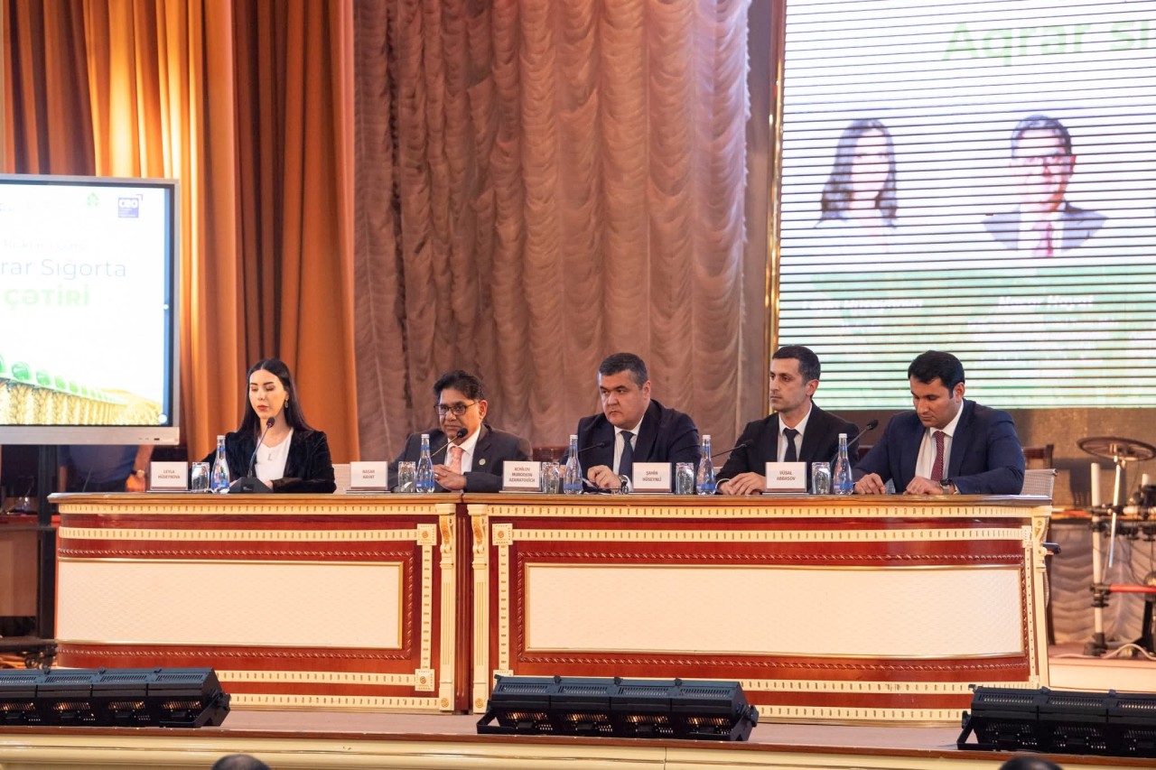 Bakıda beynəlxalq aqrar sığorta forumu keçirilib - FOTOLAR