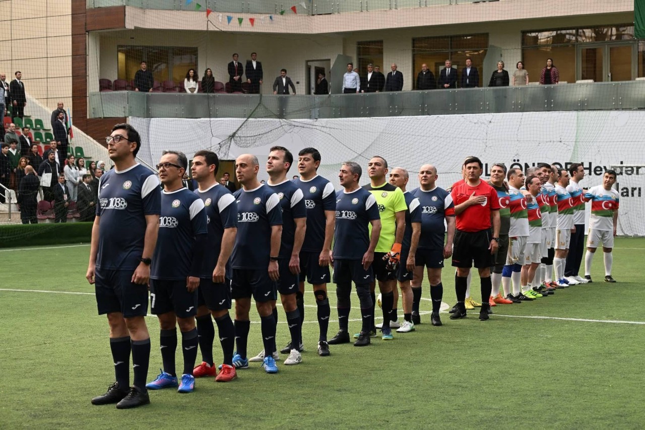 “Parlament” və “Hökumət” futbol oynadı - VİDEO (FOTOLAR)