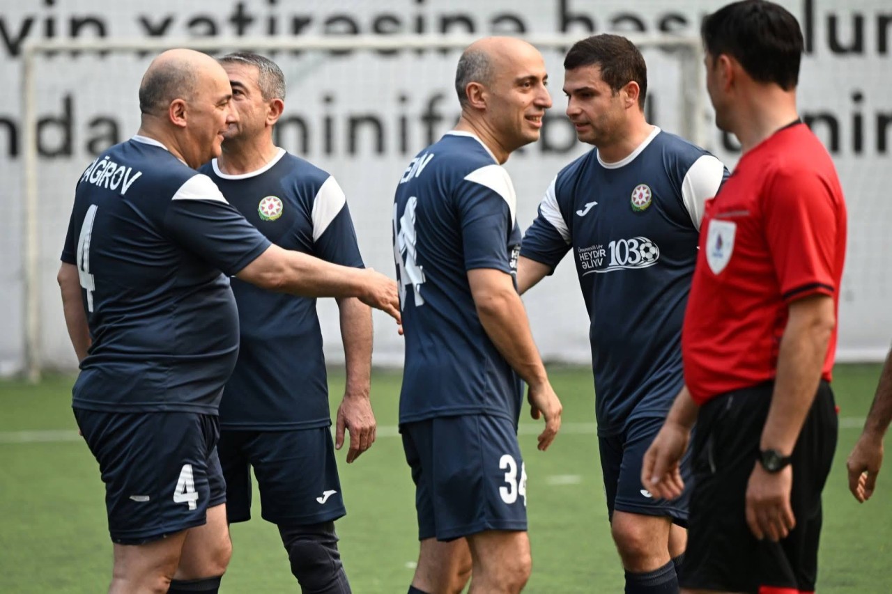 “Parlament” və “Hökumət” futbol oynadı - VİDEO (FOTOLAR)
