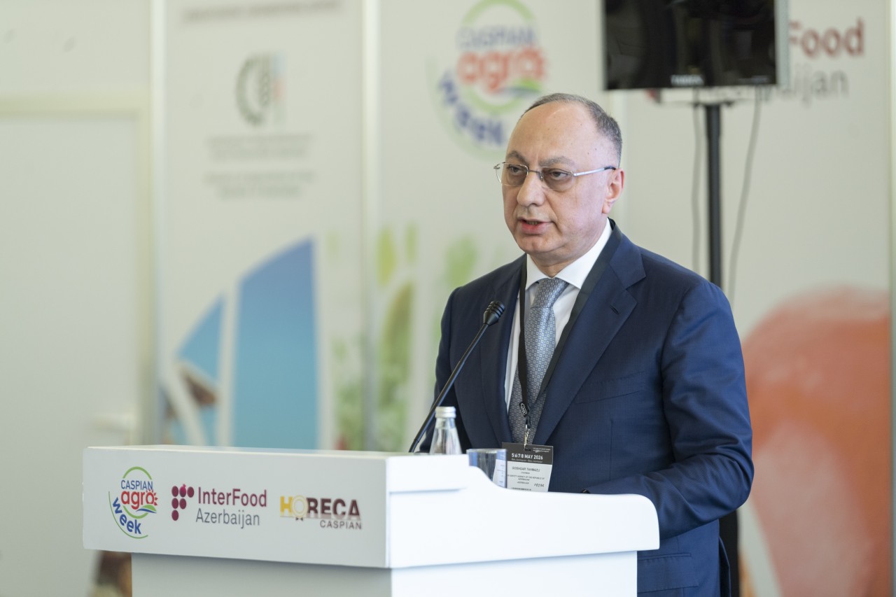 Nazir Aqronomların II Beynəlxalq Forumunda çıxış edib - FOTOLAR