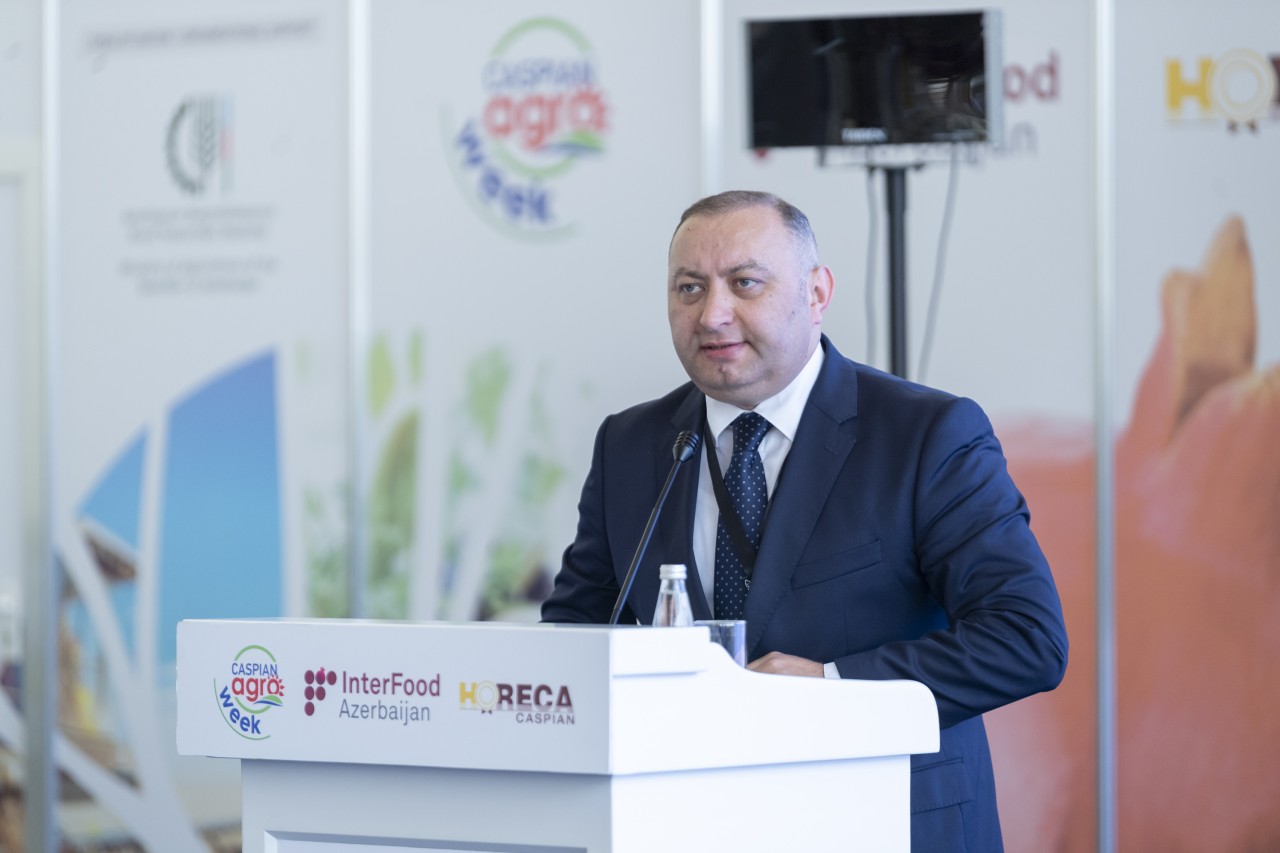 Nazir Aqronomların II Beynəlxalq Forumunda çıxış edib - FOTOLAR