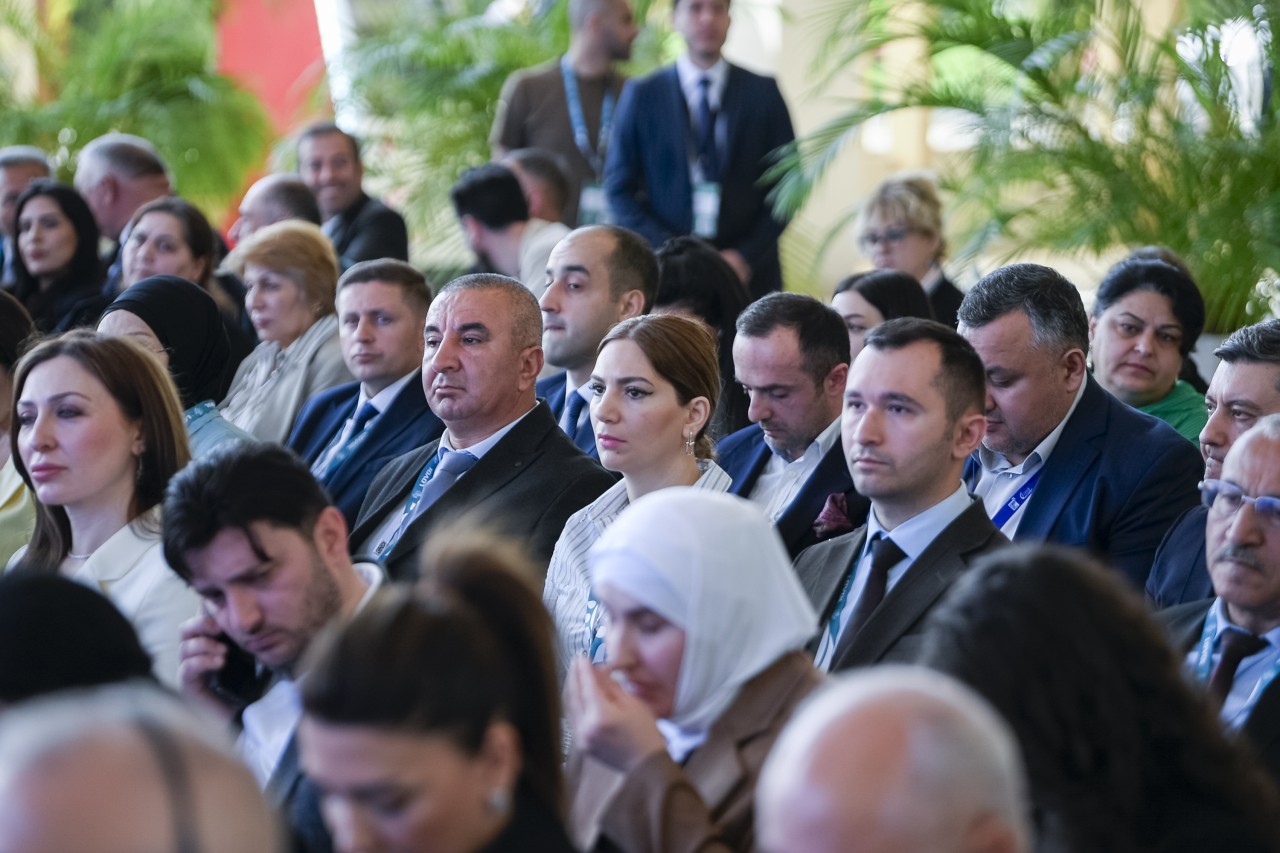 Nazir Aqronomların II Beynəlxalq Forumunda çıxış edib - FOTOLAR