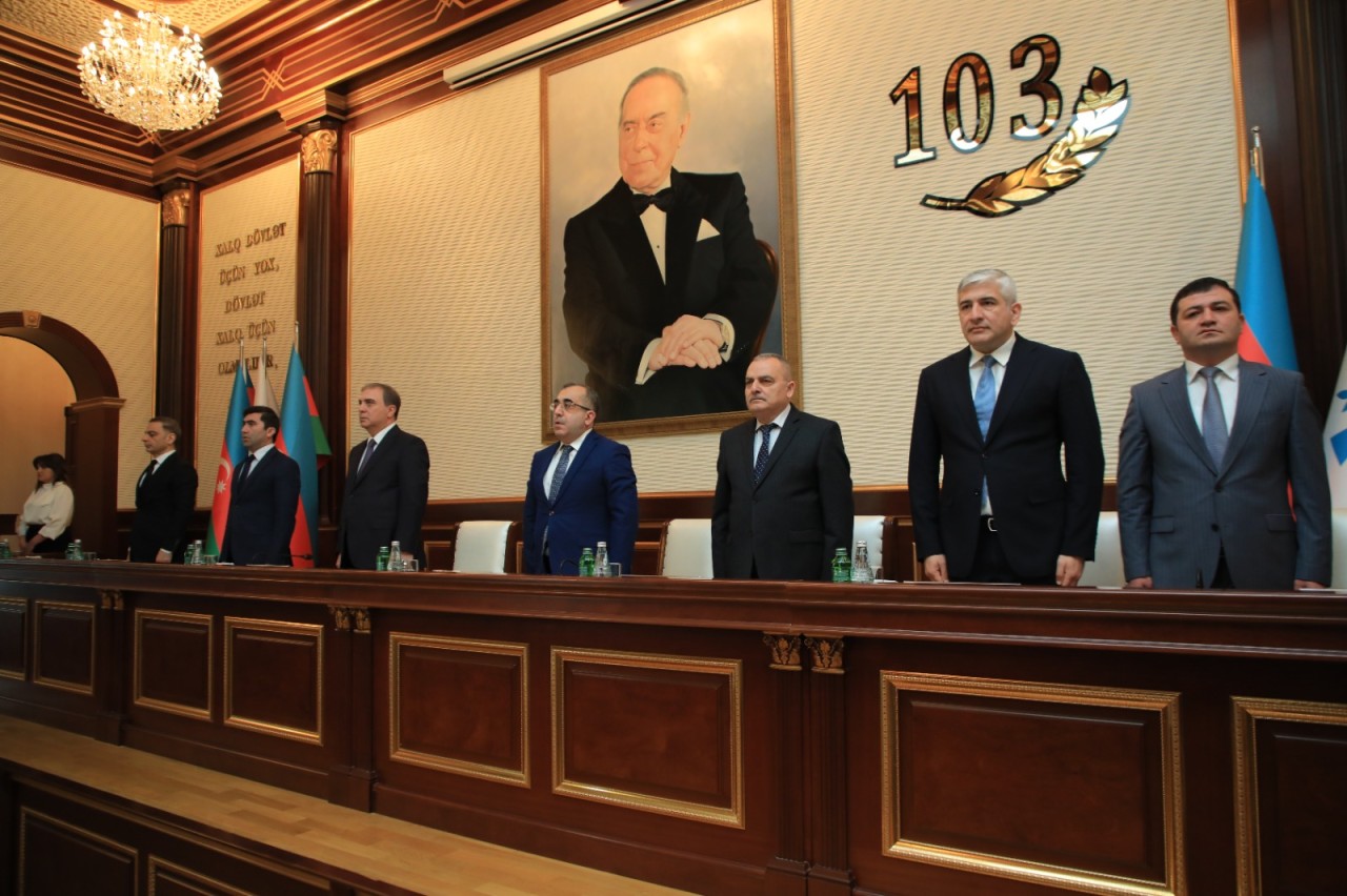 Ümummilli Liderin əziz xatirəsi Gəncədə qeyd olundu - FOTOLAR