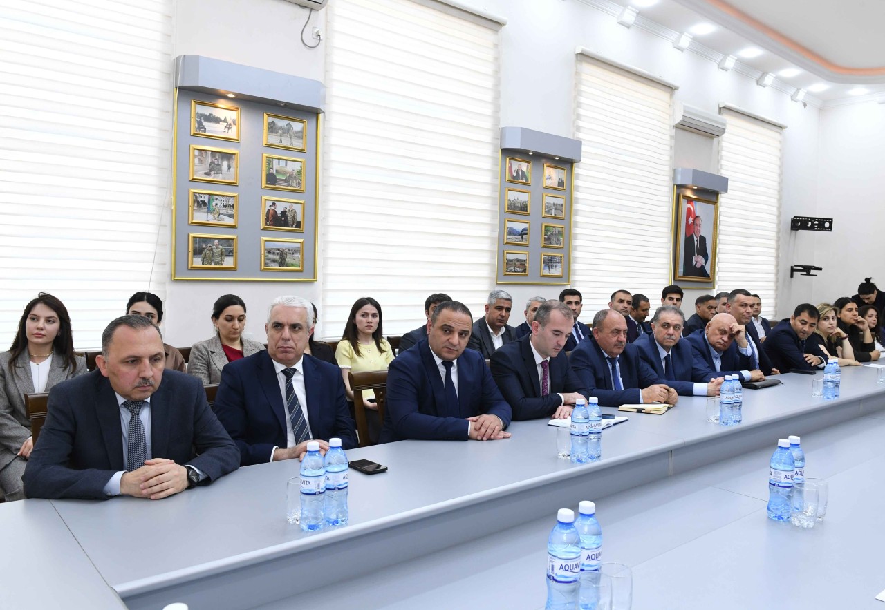 Dövlət Komitəsində Ulu Öndərə həsr olunmuş tədbir keçirilib - FOTOLAR