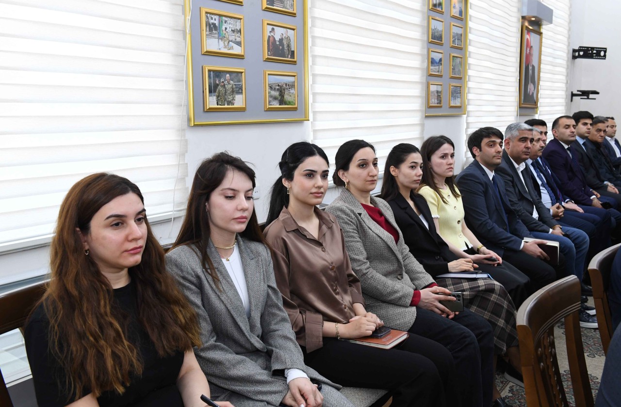 Dövlət Komitəsində Ulu Öndərə həsr olunmuş tədbir keçirilib - FOTOLAR