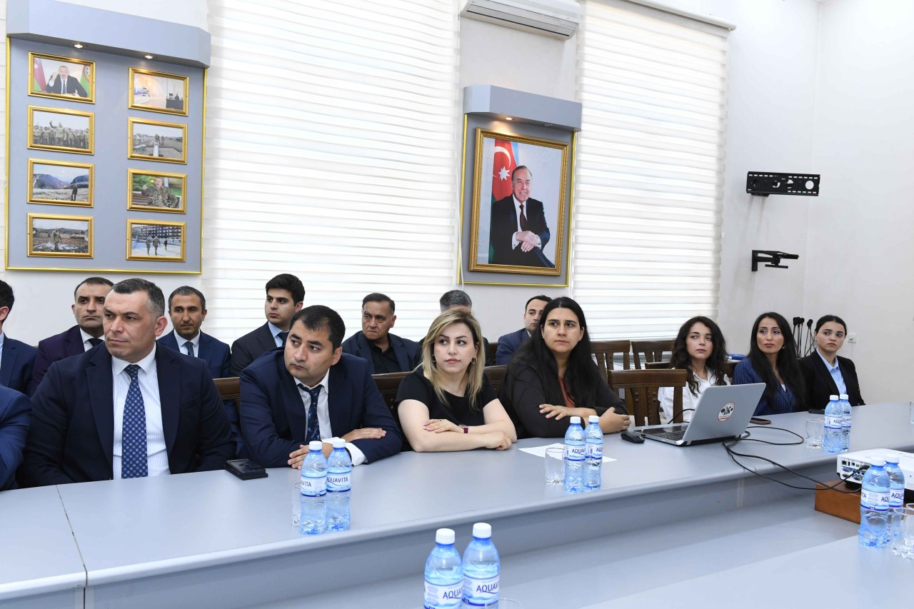 Dövlət Komitəsində Ulu Öndərə həsr olunmuş tədbir keçirilib - FOTOLAR