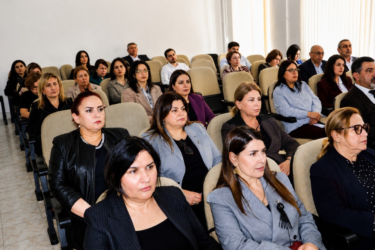 Sumqayıt Tibb Mərkəzində Heydər Əliyevə həsr olunmuş tədbir keçirilib - FOTOLAR