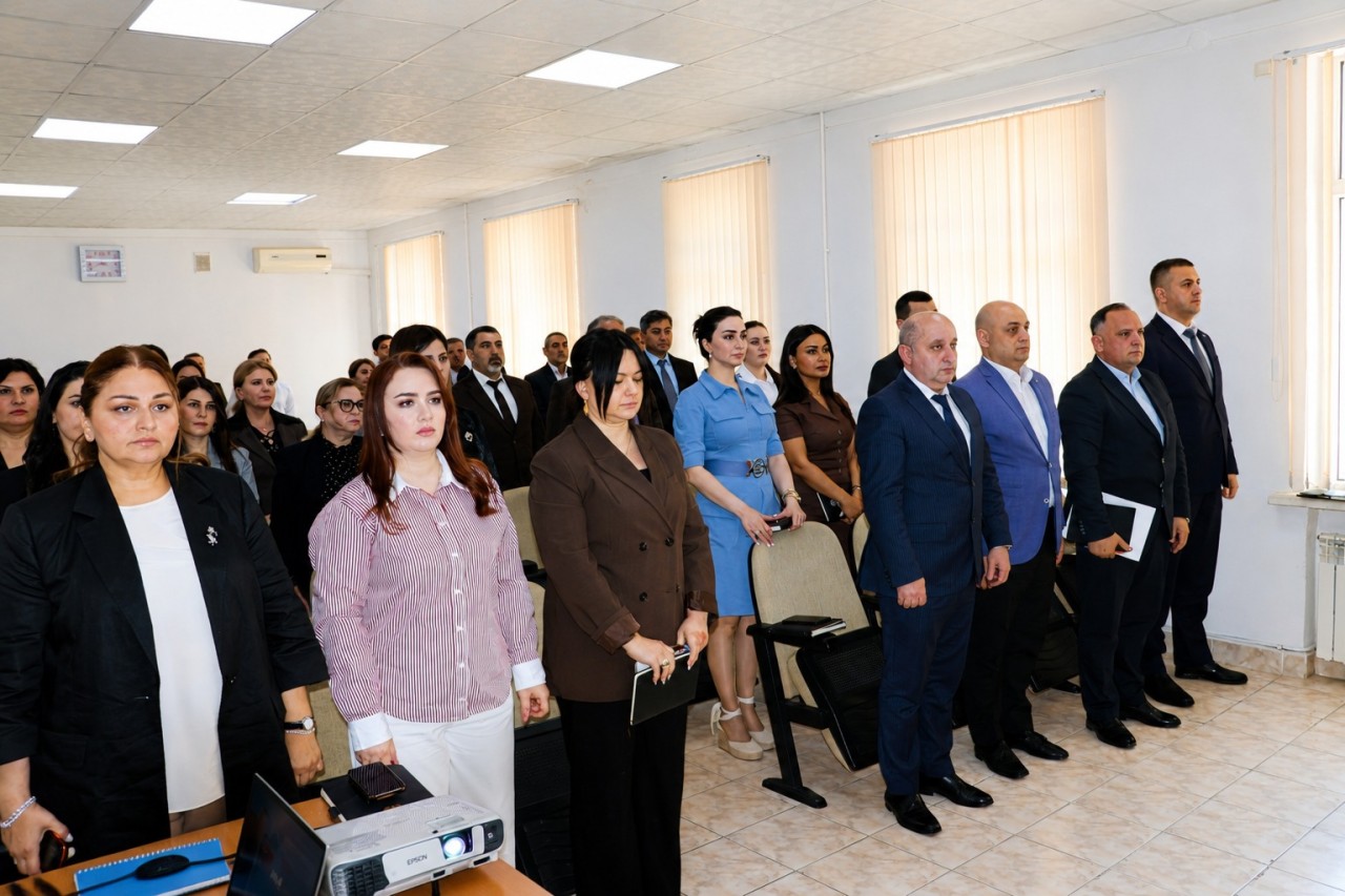 Sumqayıt Tibb Mərkəzində Heydər Əliyevə həsr olunmuş tədbir keçirilib - FOTOLAR