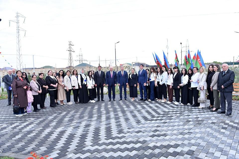 Sumqayıtda daha bir möhtəşəm layihə - Yeni parkın açılışı oldu (FOTOLAR)