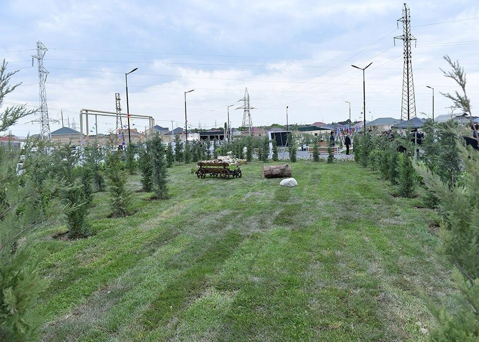 Sumqayıtda daha bir möhtəşəm layihə - Yeni parkın açılışı oldu (FOTOLAR)