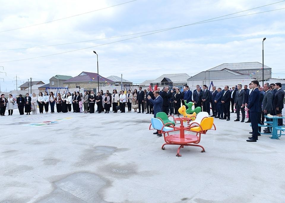 Sumqayıtda daha bir möhtəşəm layihə - Yeni parkın açılışı oldu (FOTOLAR)