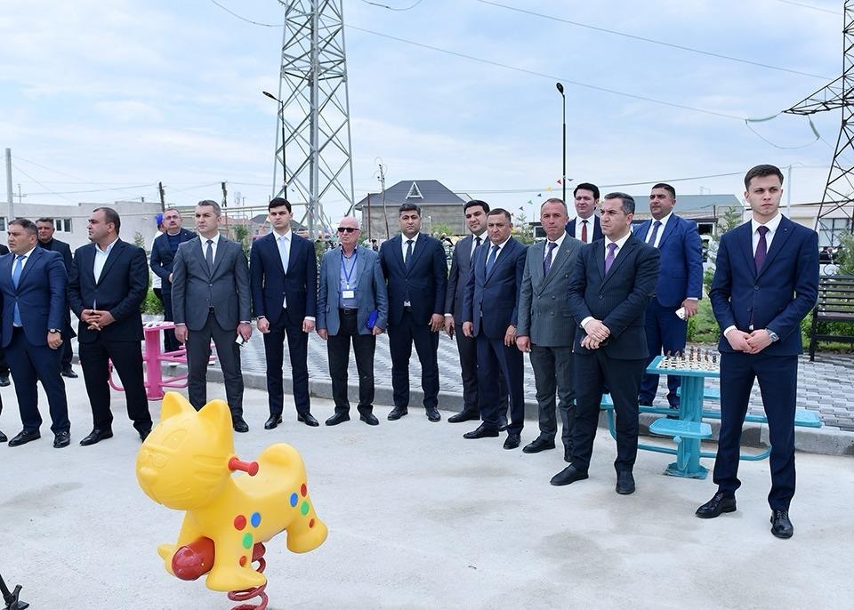 Sumqayıtda daha bir möhtəşəm layihə - Yeni parkın açılışı oldu (FOTOLAR)