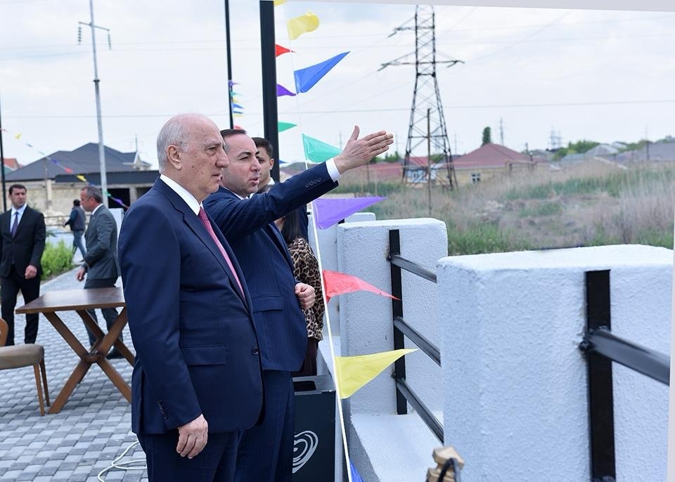 Sumqayıtda daha bir möhtəşəm layihə - Yeni parkın açılışı oldu (FOTOLAR)