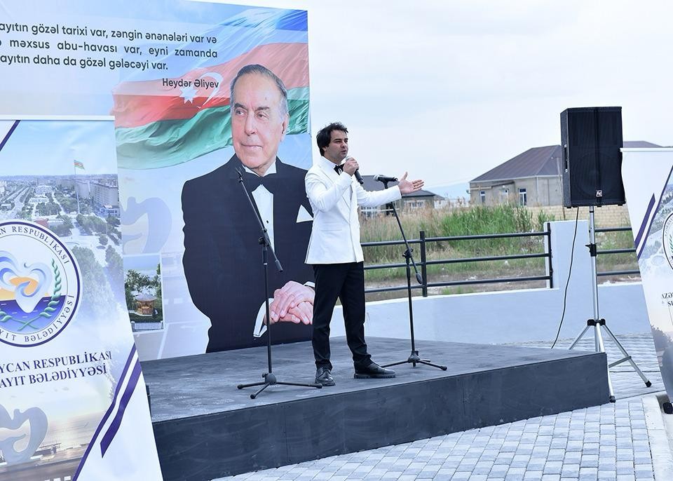 Sumqayıtda daha bir möhtəşəm layihə - Yeni parkın açılışı oldu (FOTOLAR)